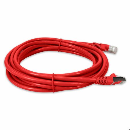 ADD-ON 30FT RJ-45 MALE TO RJ-45 MALE SHIELDED STRAIGHT RED CAT6 STP COPPER PV ADD-30FCAT6S-RD